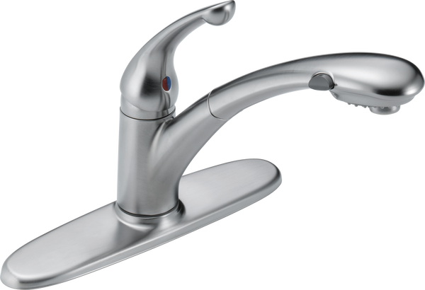 Single Handle Pull-Out Kitchen Faucet