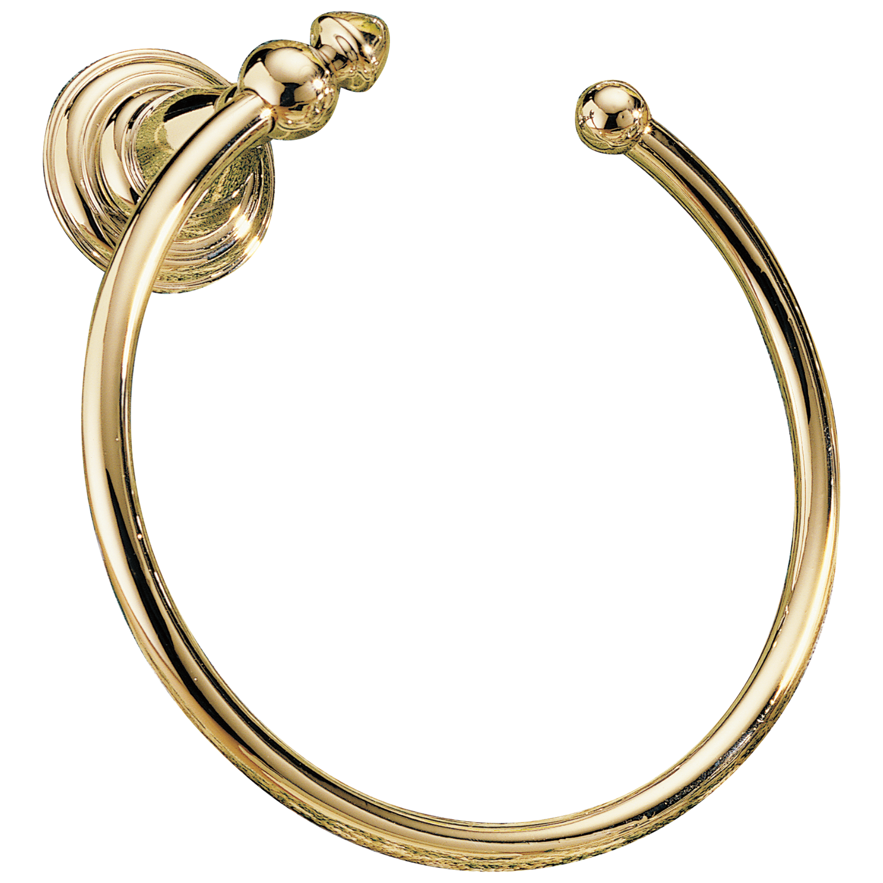 Towel Ring in Polished Brass 75046-PB