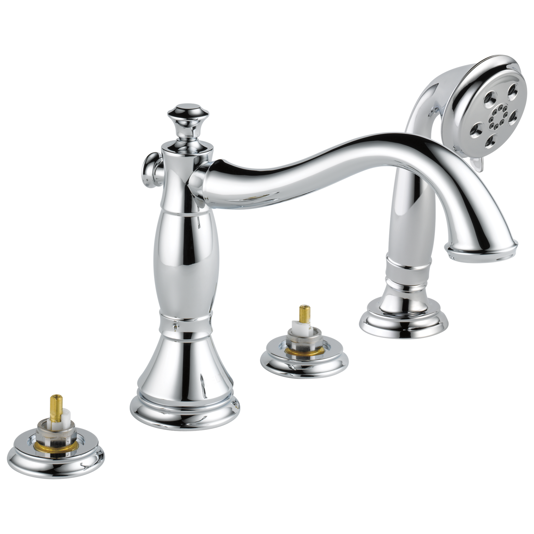 Roman Tub with Hand Shower Trim - Less Handles in Chrome T4797-LHP