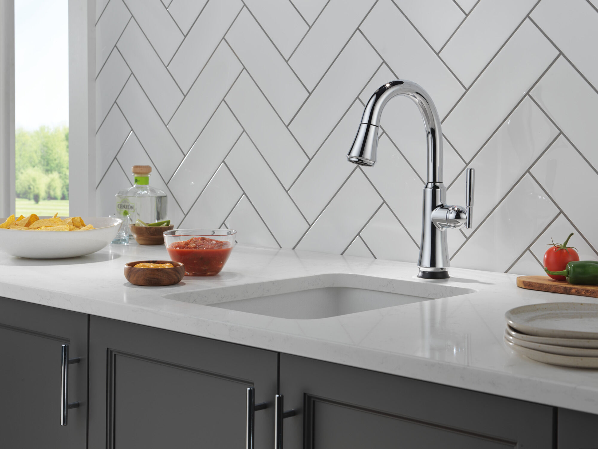 Touch2O® Bar / Prep Faucet with Touchless Technology in Chrome