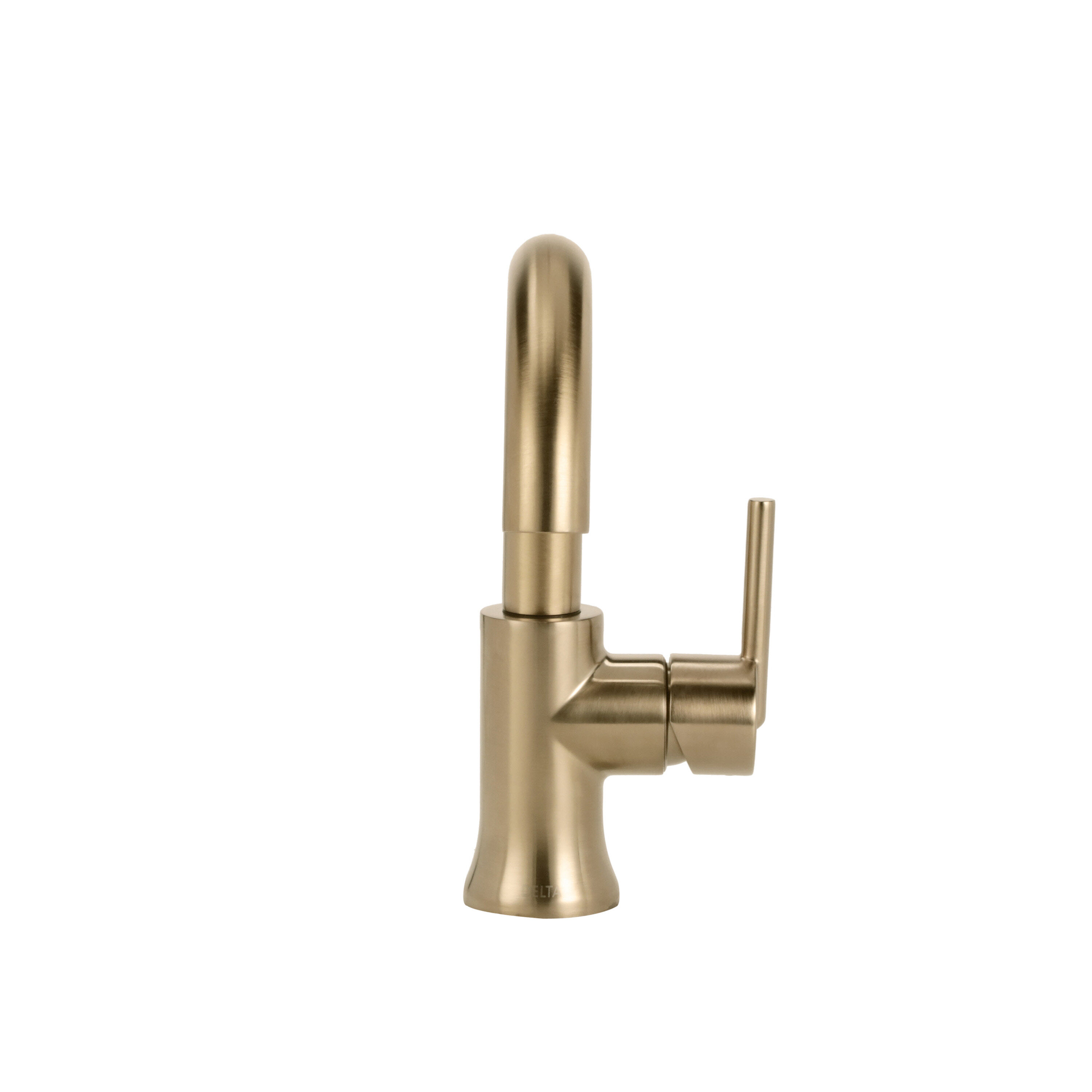Single Handle High-Arc Bathroom Faucet in Champagne Bronze 559HA