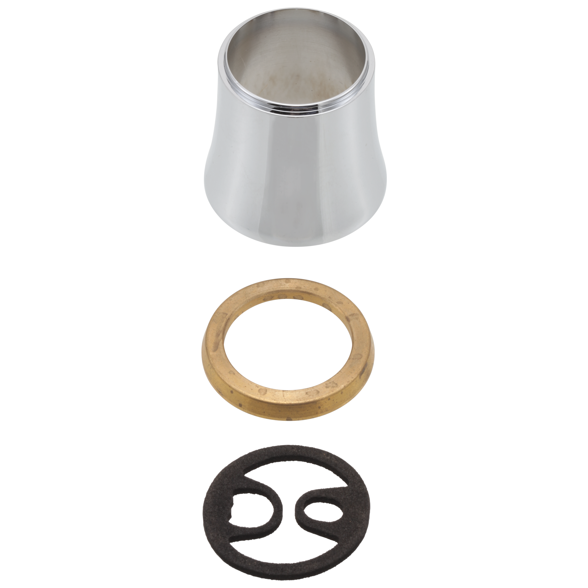 Delta Faucet Waterfall Pullouts Sleeve, Base & Gasket - Chrome