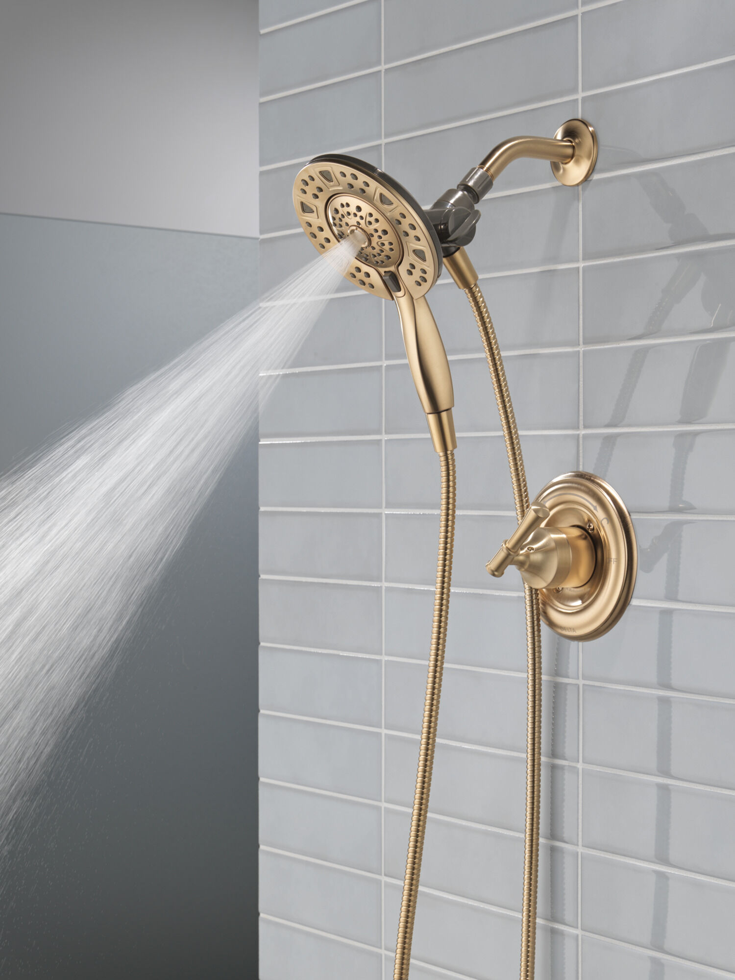 Shower Only Rough and Trim I20 (Recertified) in Champagne Bronze