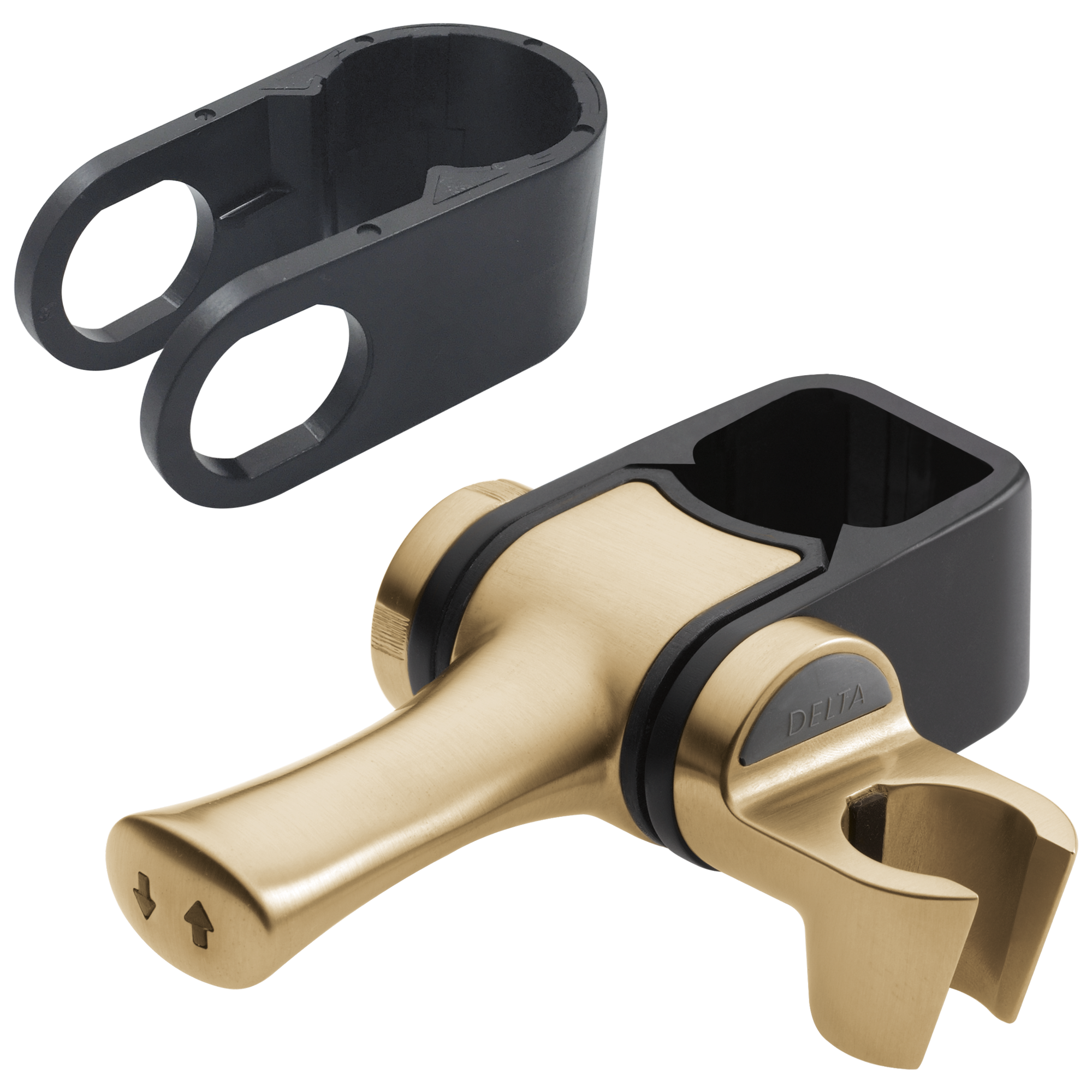 Delta Faucet Universal Showering Components ADA Grab Bar Hand Shower Mount - Champagne Bronze