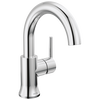Single Handle High-Arc Bathroom Faucet in Chrome — thumbnail 3