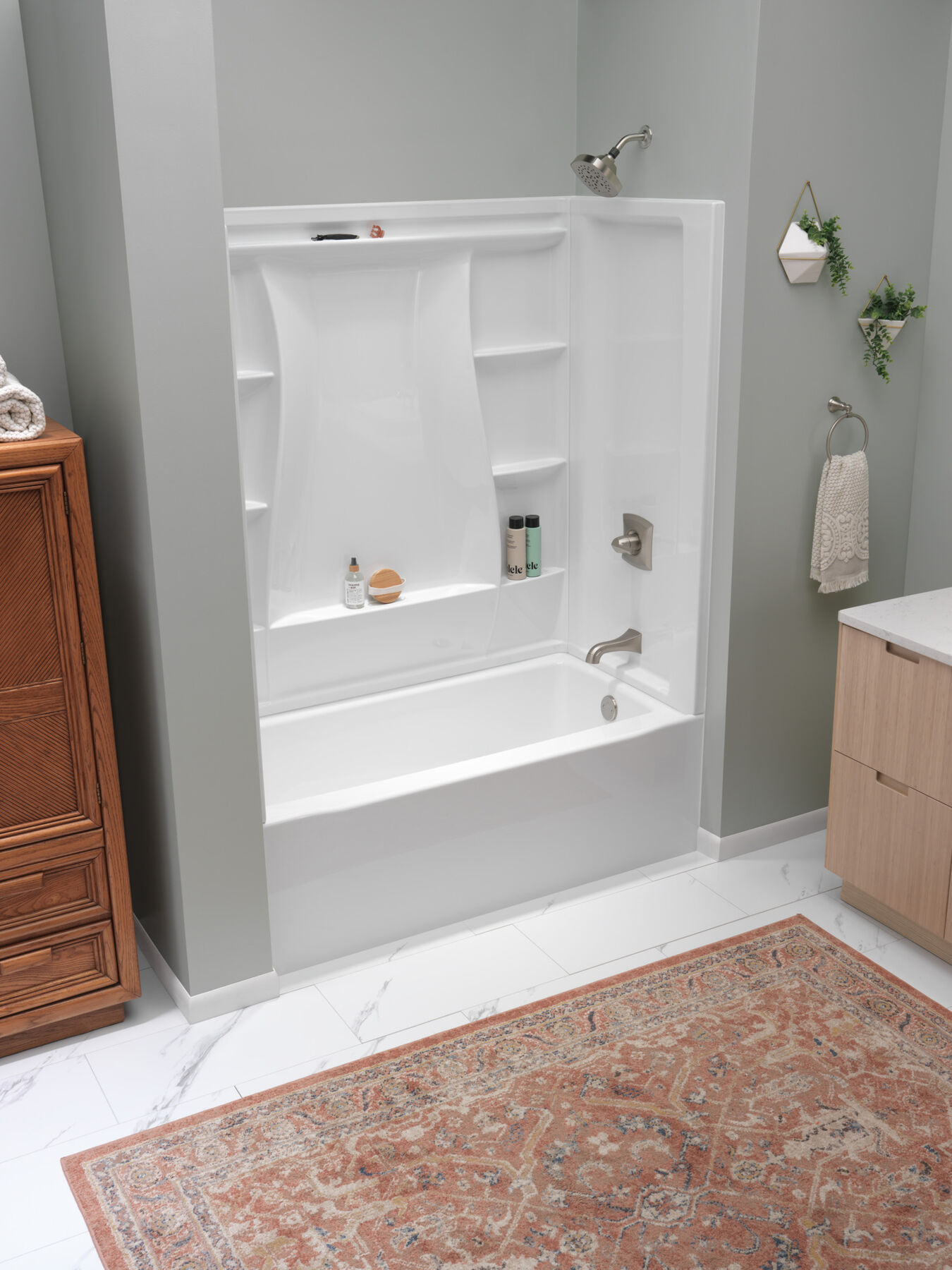 60"x30" Classic 500 Bathtub Wall, image 12