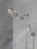 Adjustable Raincan Shower Head with Hand Shower
