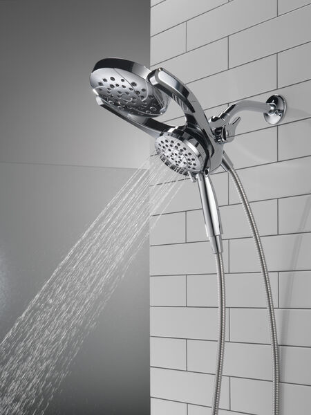 HydroRain® 4-Setting Two-In-One Shower Head, image 12