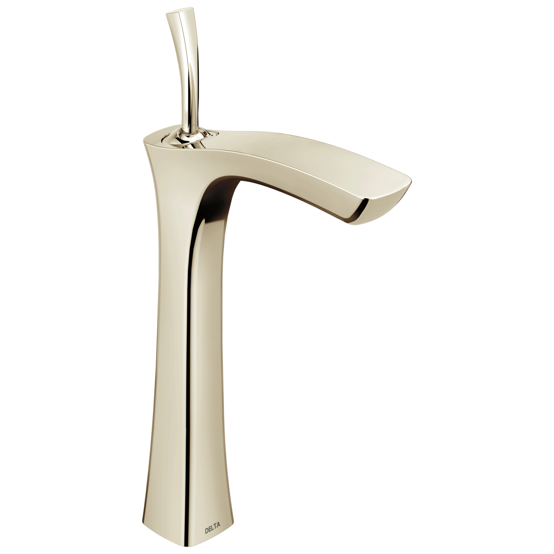 Single Handle Vessel Bathroom Faucet in Polished Nickel 752LFPN