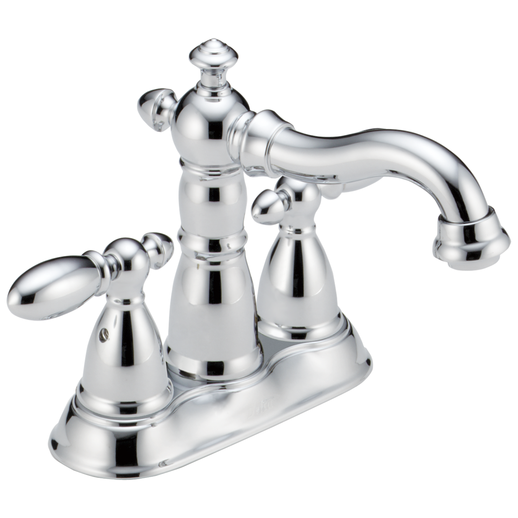 Two Handle Centerset Bathroom Faucet in Chrome 2555LF-216 | Delta Faucet