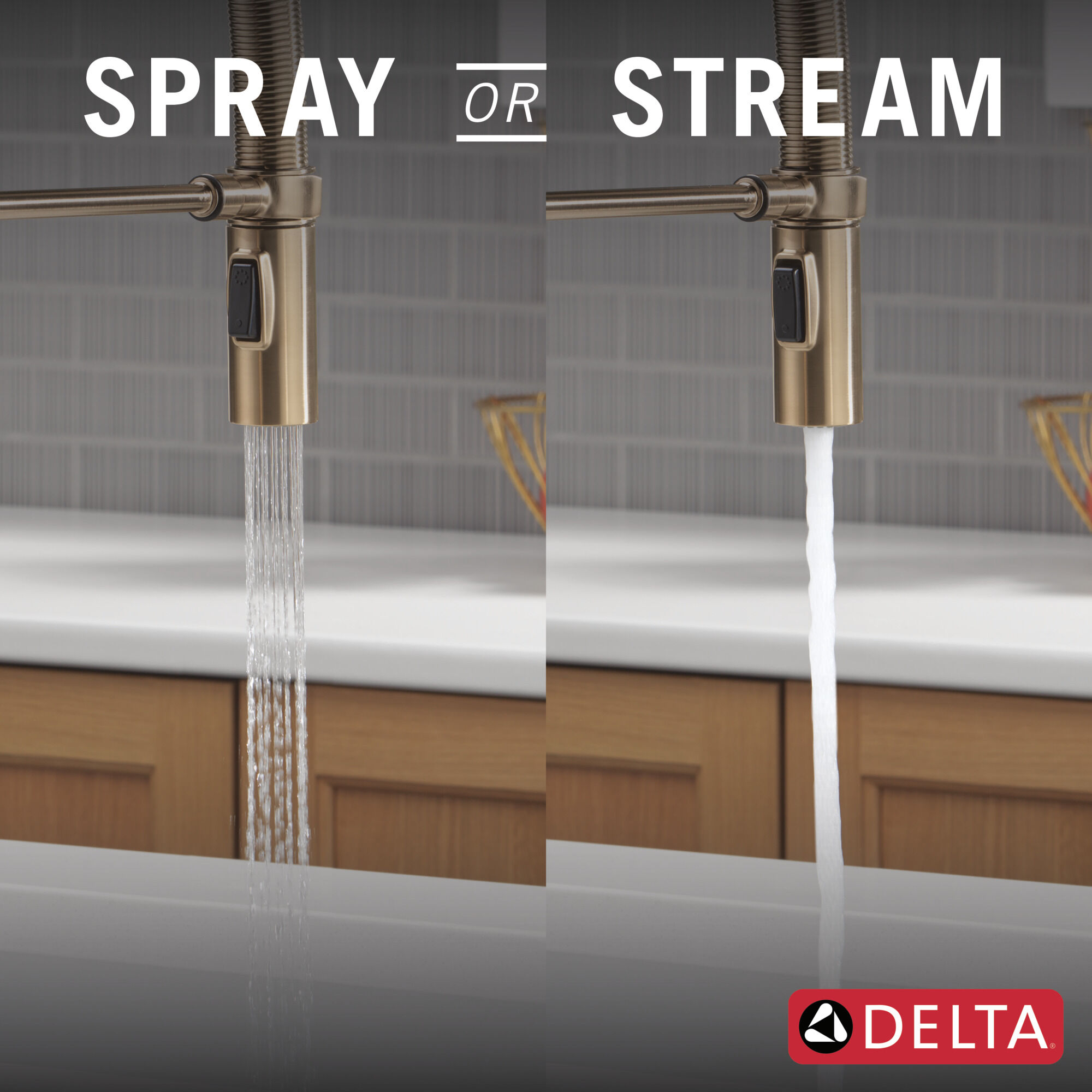 Touch2O® Technology Kitchen Faucet with Touchless Technology in