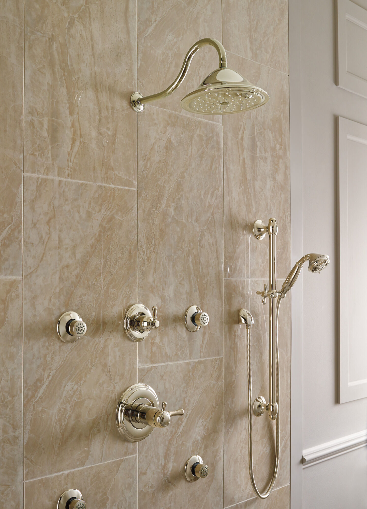 TempAssure® 17T Series Shower Trim in Polished Nickel T17T297-PN