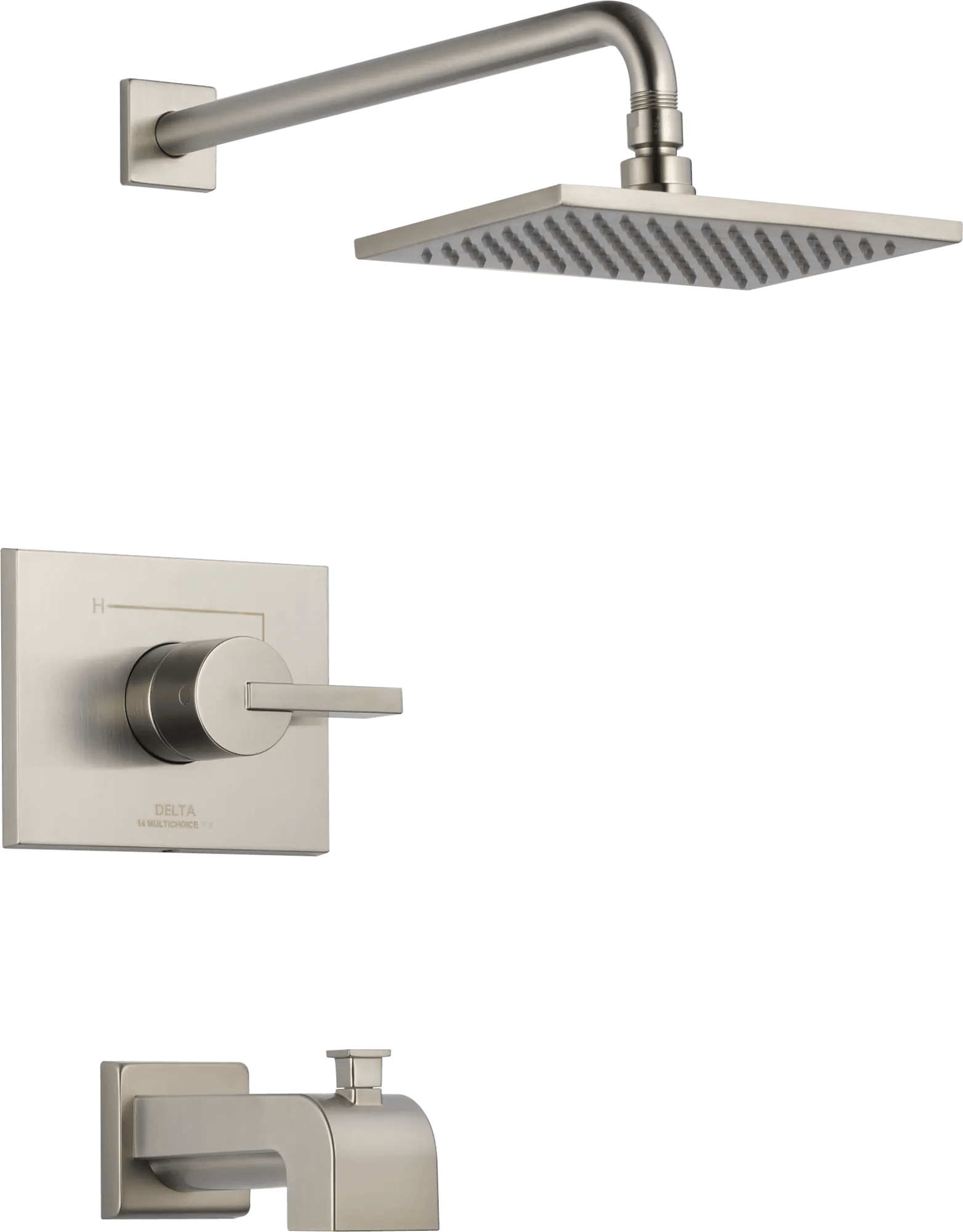 Delta Faucet Vero Monitor 14 Series Tub & Shower Trim - Stainless