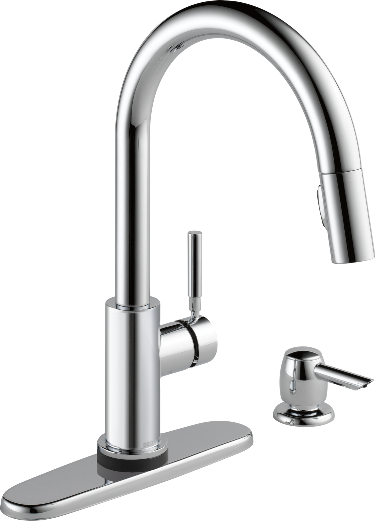 Single Handle Pull-Down Touch2O® Technology Kitchen Faucet with
