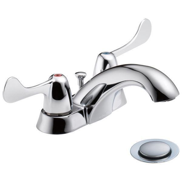 Two Handle Centerset Commerical Lavatory Faucet in Chrome 2529LF Two Handle Centerset Commerical Lavatory Faucet in Chrome 2529LF