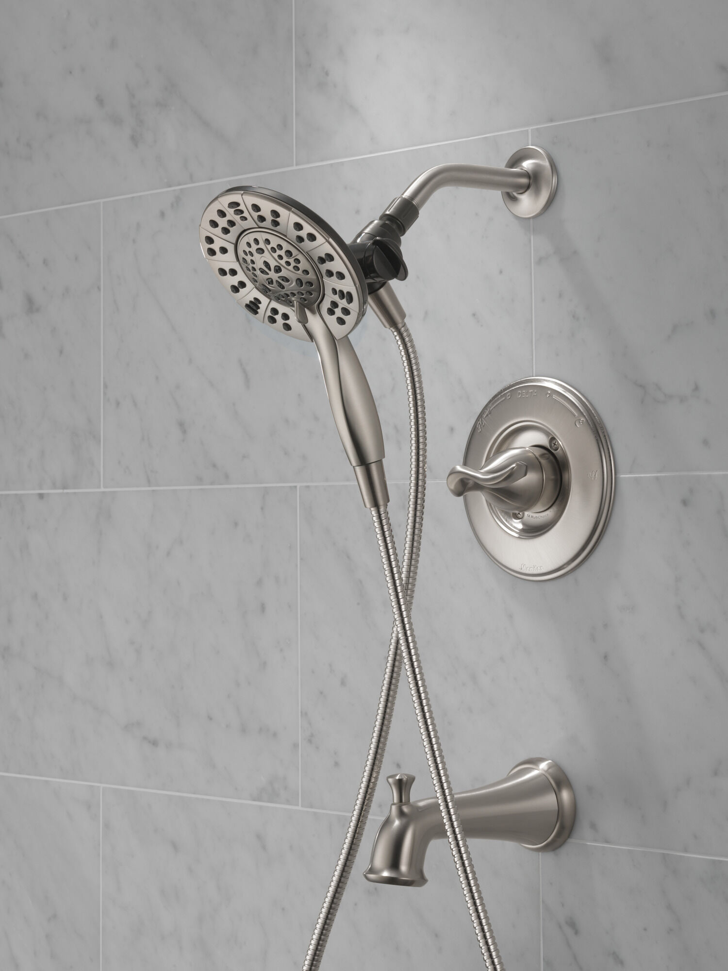 Monitor® 14 Series Tub & Shower with In2ition® in Stainless 144939