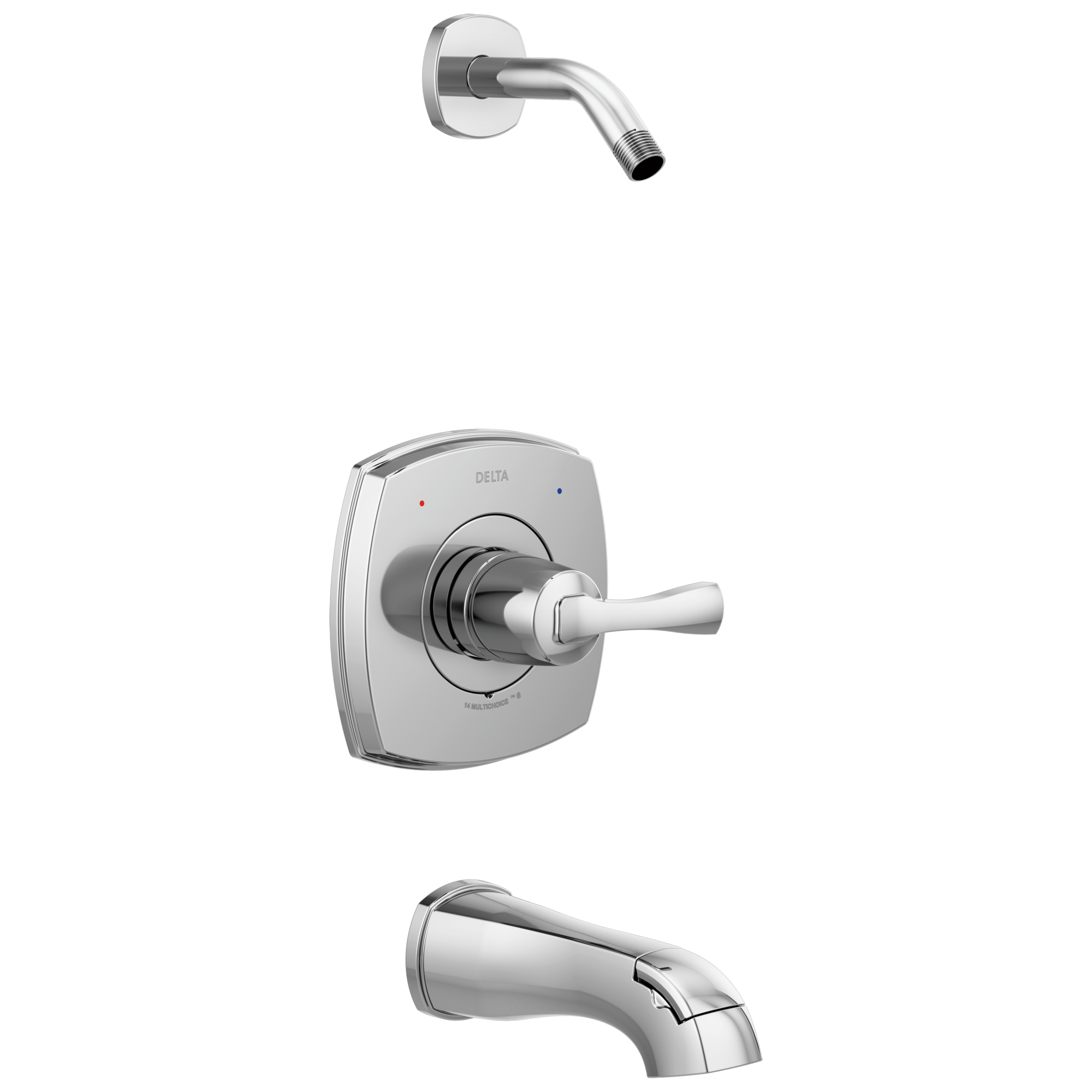 Delta Faucet Stryke 14 Series Tub and Shower Less Head - Lumicoat Chrome