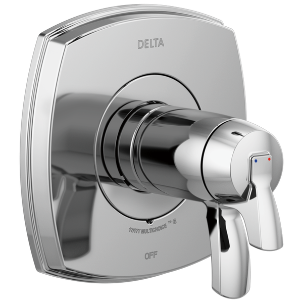 17 Thermostatic Valve Only in Lumicoat® Chrome T17T076-PR | Delta