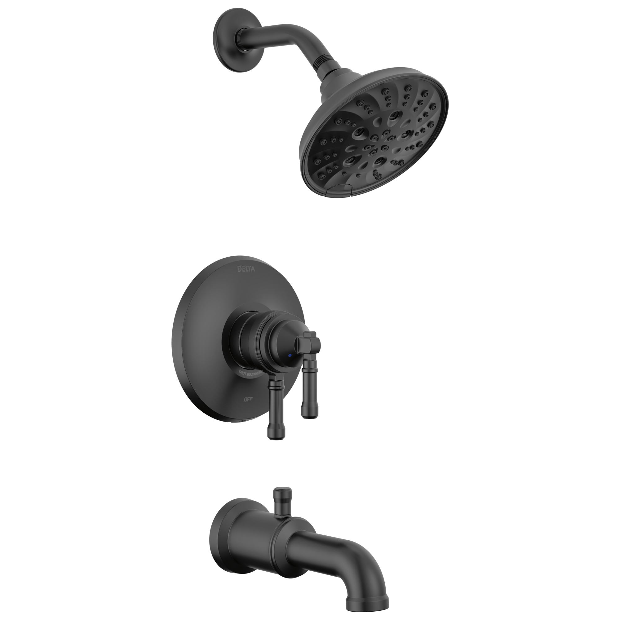 BroderickE 17 Series Tub Shower Trim - Matte Black