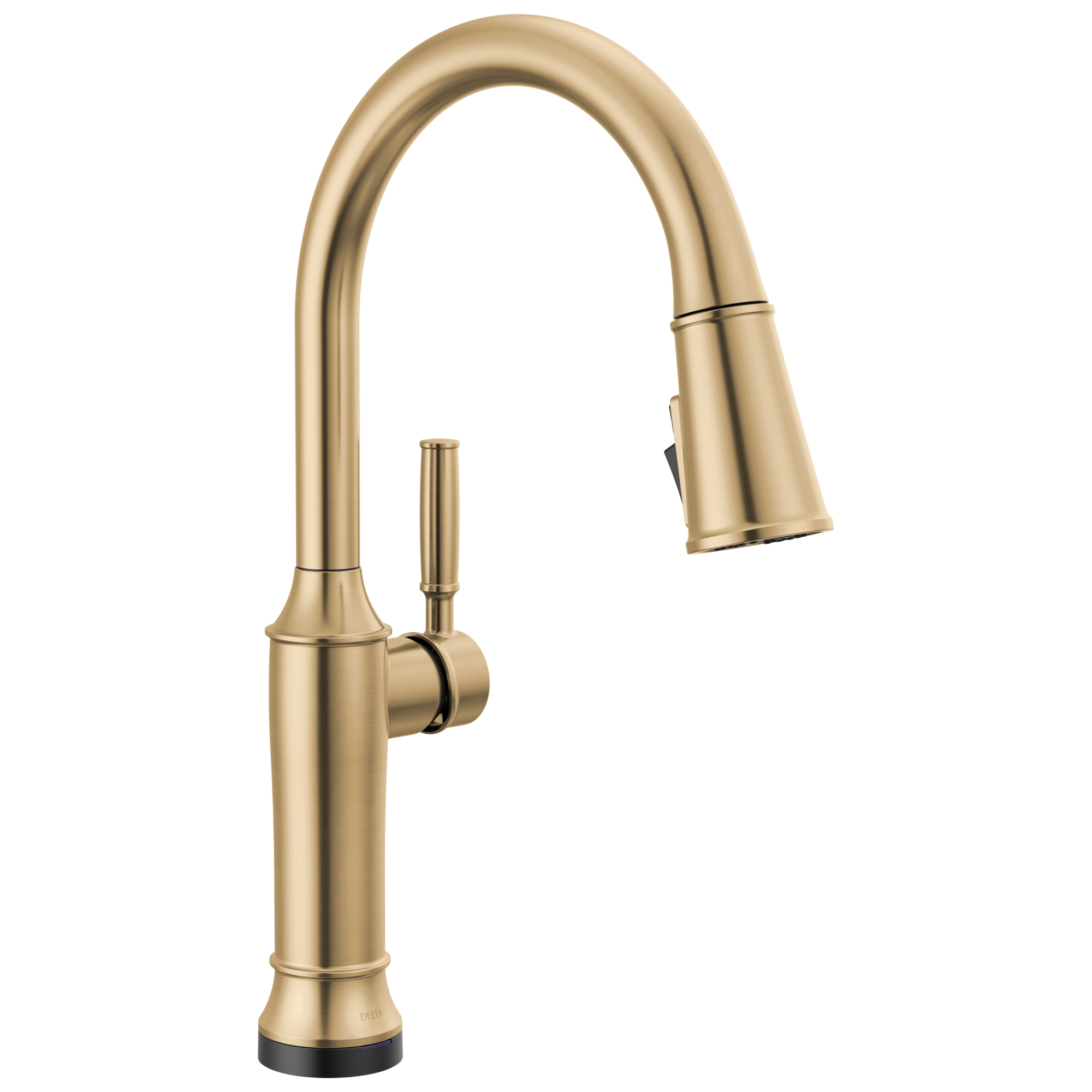 Delta Faucet Renaldi™ Touch2O Kitchen Faucet - 1.8 GPM in Lumicoat Champagne Bronze