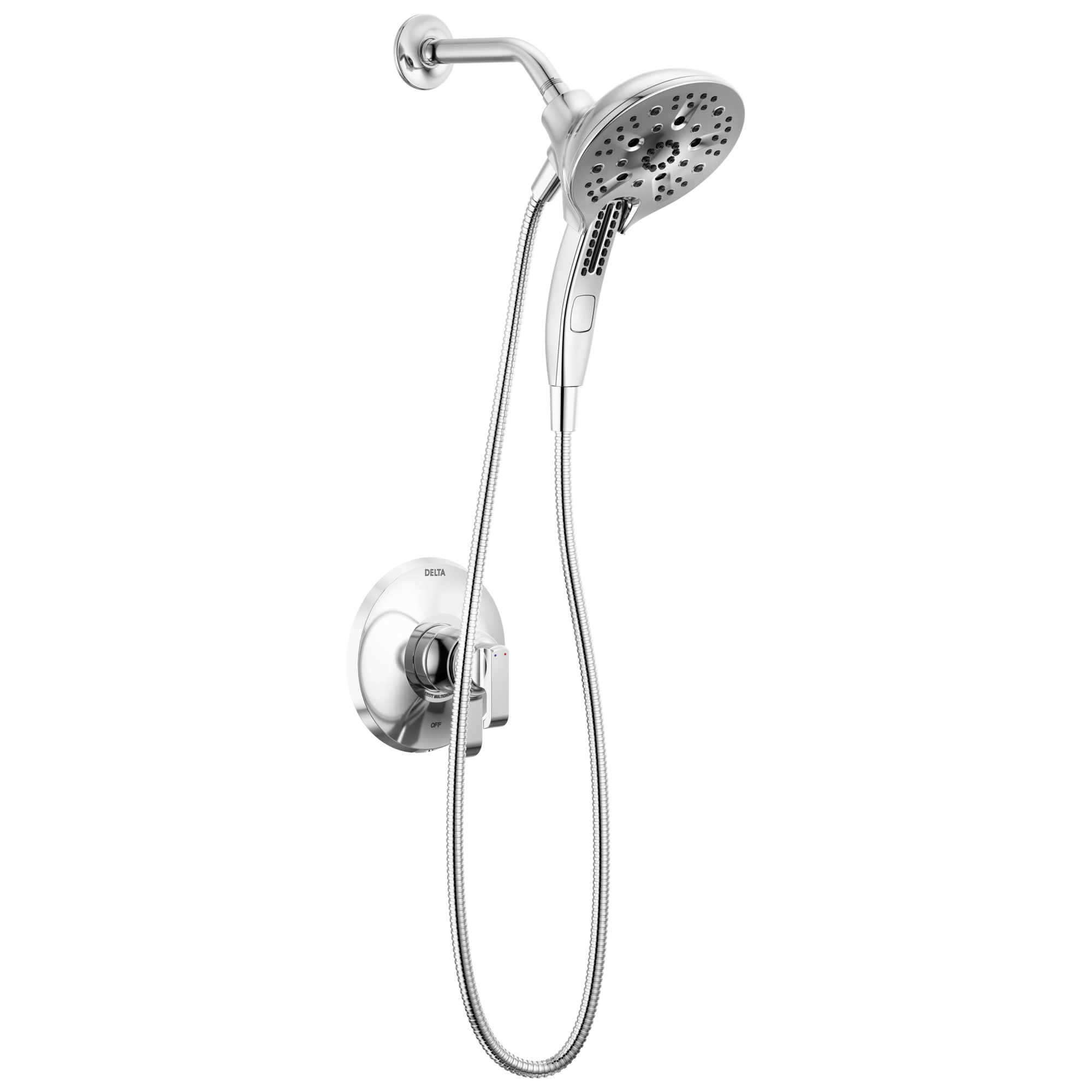 Delta Faucet Tetrae 17 Series Shower Trim - Lumicoat - Chrome