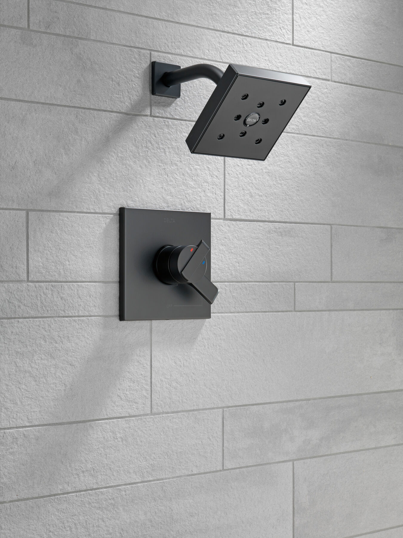 Monitor® 17 Series H2Okinetic® Shower Trim in Matte Black T17267 
