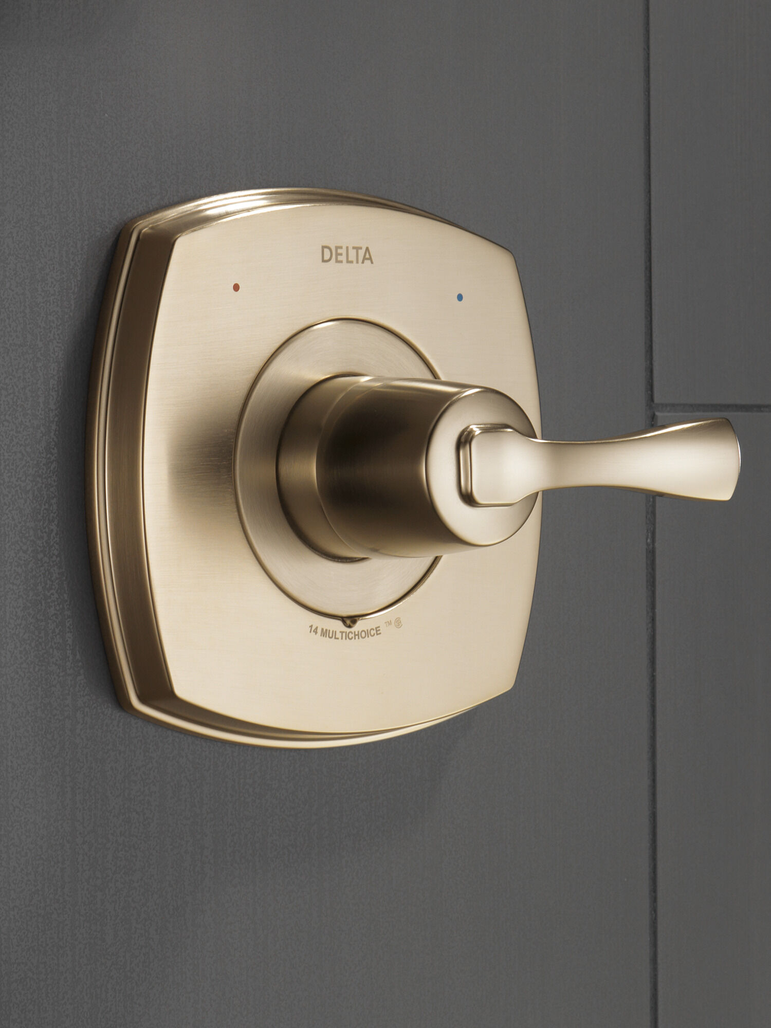 14 Series Valve Only in Lumicoat® Champagne Bronze T14076-CZ-PR