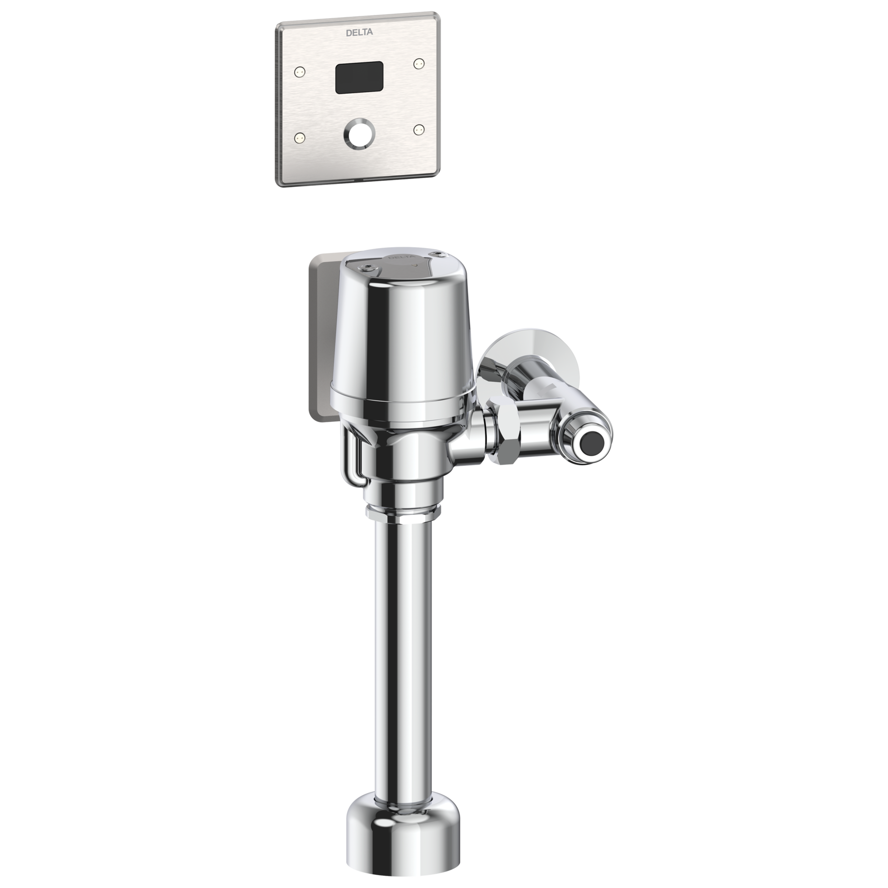 Electronic Exposed Water Closet Flush Valve with Wallmount Sensor