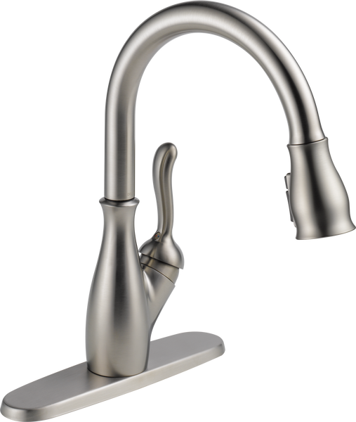 Single Handle Pull-Down Kitchen Faucet with ShieldSpray® Technology