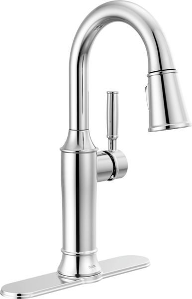 Single Handle Pull-Down Bar / Prep Faucet in Lumicoat® Chrome 9984