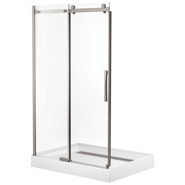 48" x 36" Shower Base in High Gloss White B7109124836WH Delta Faucet