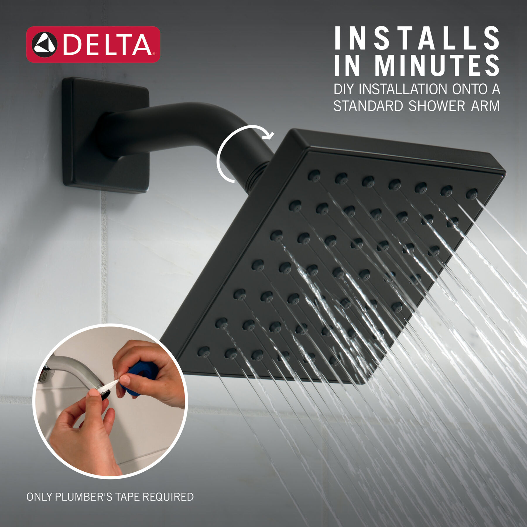 Square Showerhead