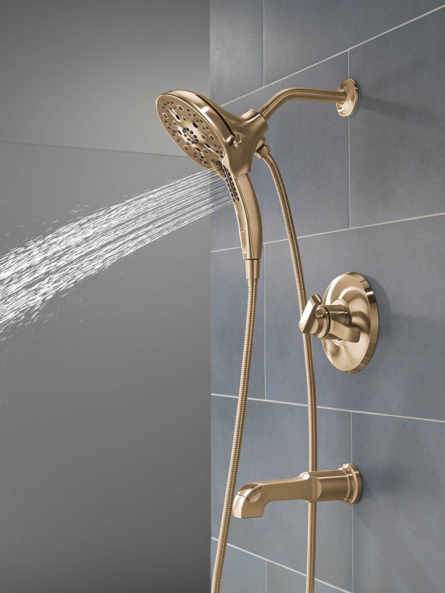 17 Series Tub Shower Trim in Lumicoat® Champagne Bronze T17489-CZ