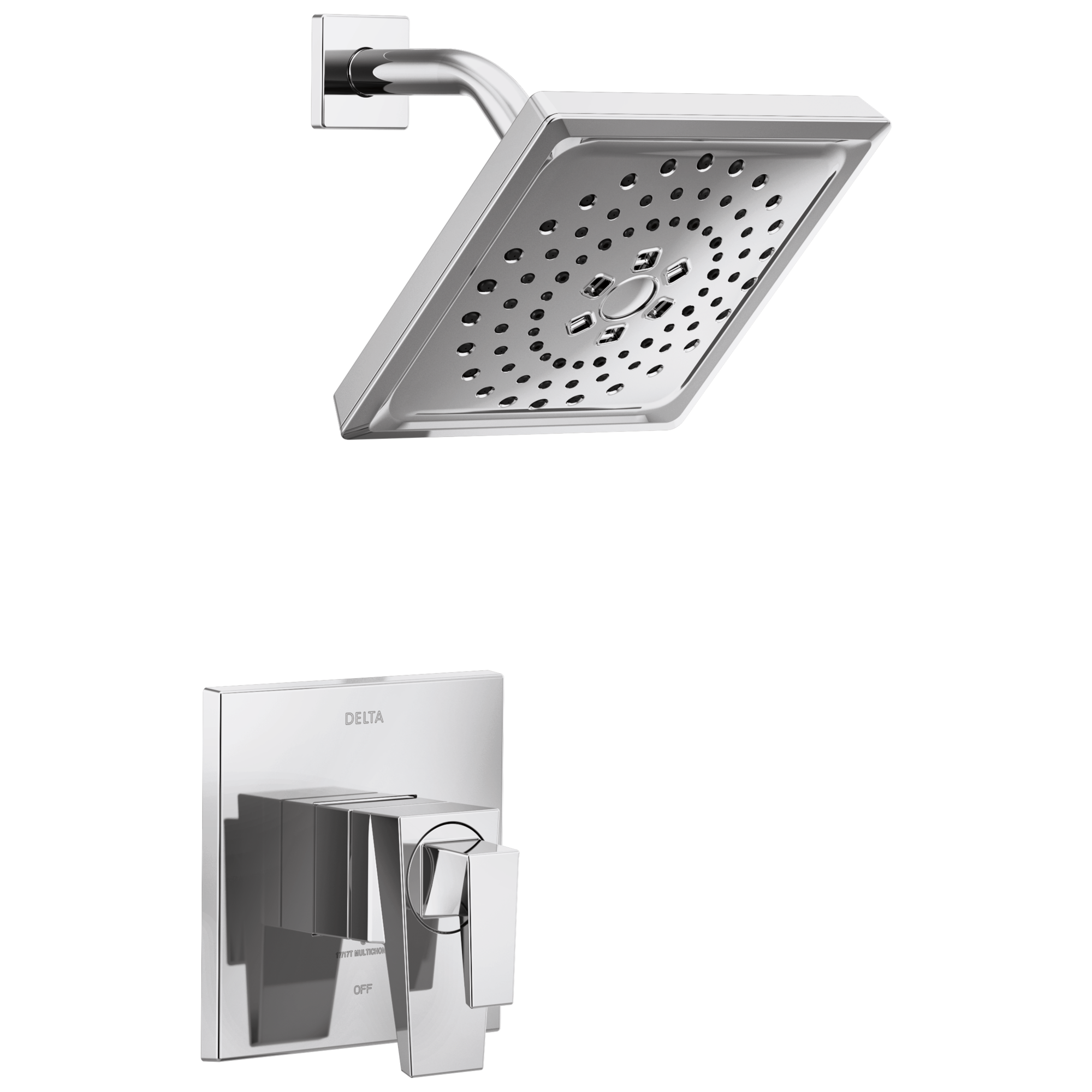 Delta Faucet Trilliane 17 Series H2okinetic Shower Only Trim - Lumicoat Chrome