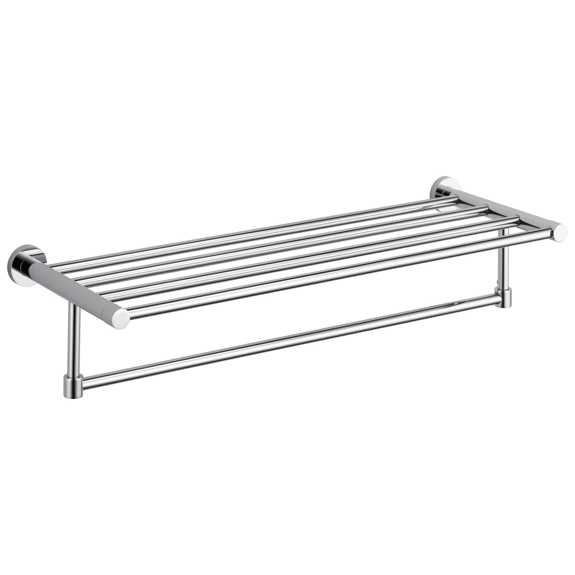Delta Faucet Lilah 24'' Double Towel Shelf - Chrome