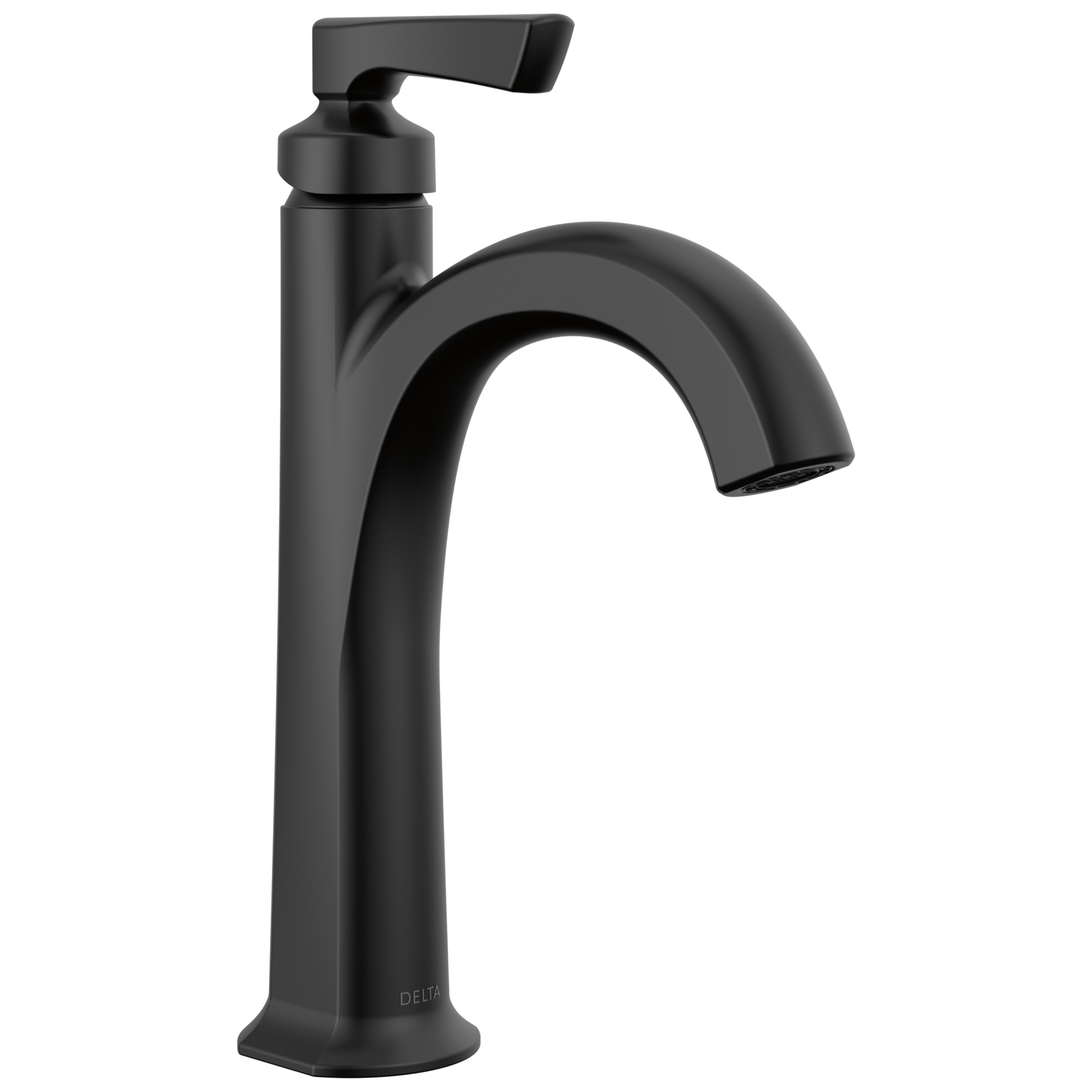 Single Handle Bathroom Faucet in Matte Black 15892LF-BL | Delta Faucet