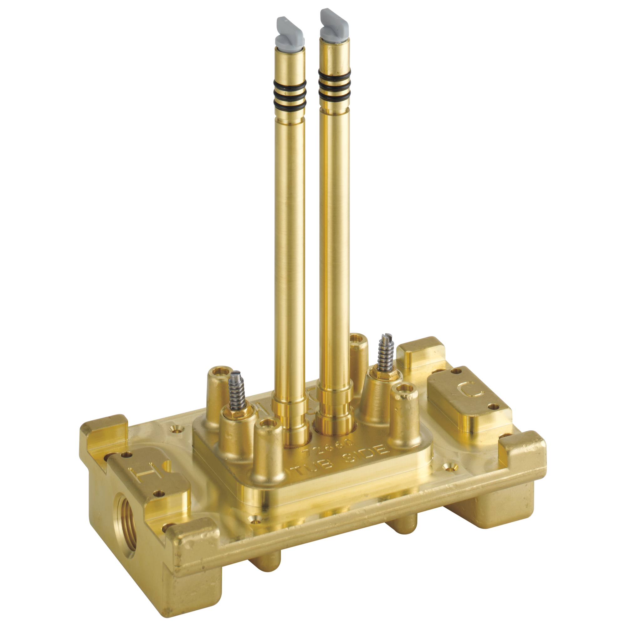 Delta Faucet Trinsic Floor Mount Tub Filler - Rough with Stops