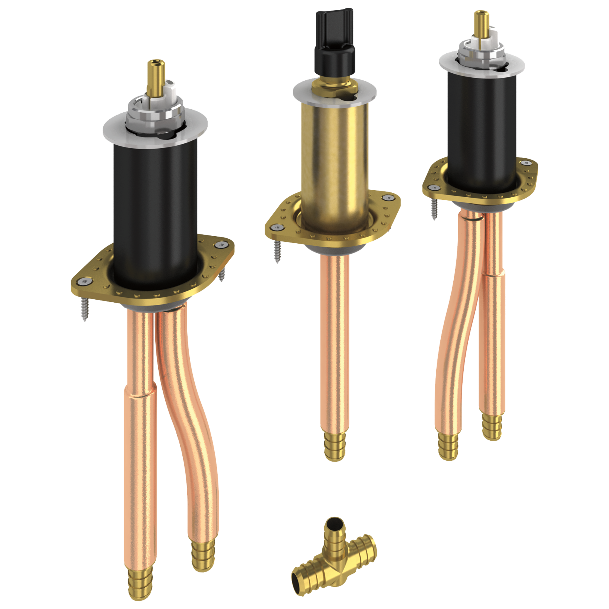 Delta Faucet Other Two Handle Flexible Mount - PEX Crimp