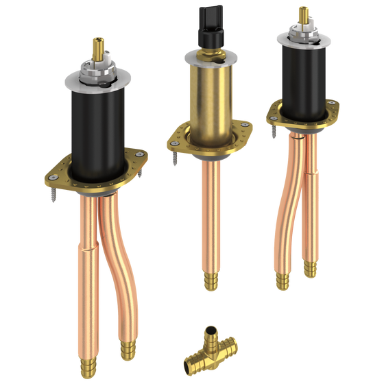 Two Handle Flexible Mount - PEX Crimp R2707-PX | Delta Faucet