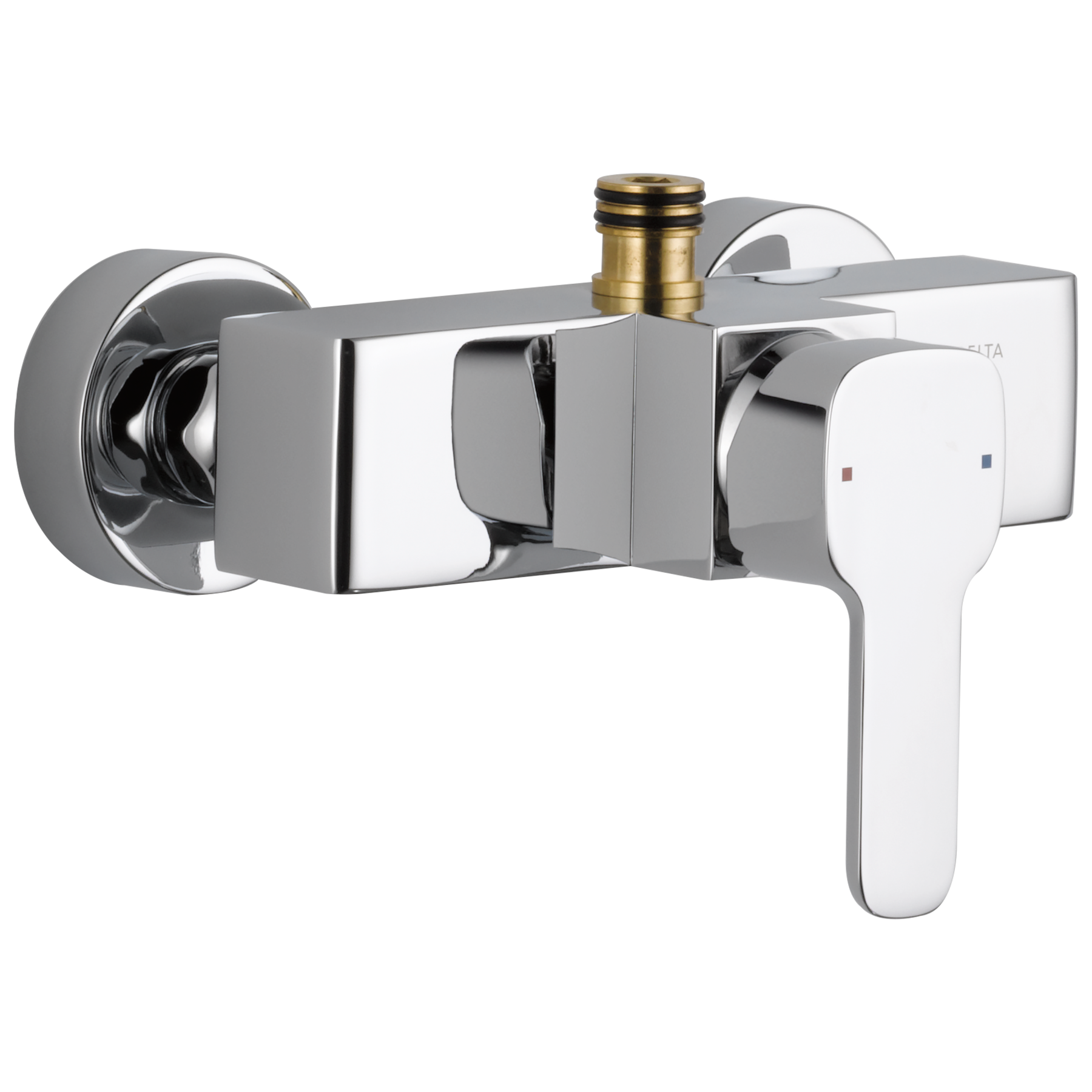 Chrome Round Twin Dual Concealed Thermostatic Shower Mixer Valve Single Outlet~5055995577100 01c Mp