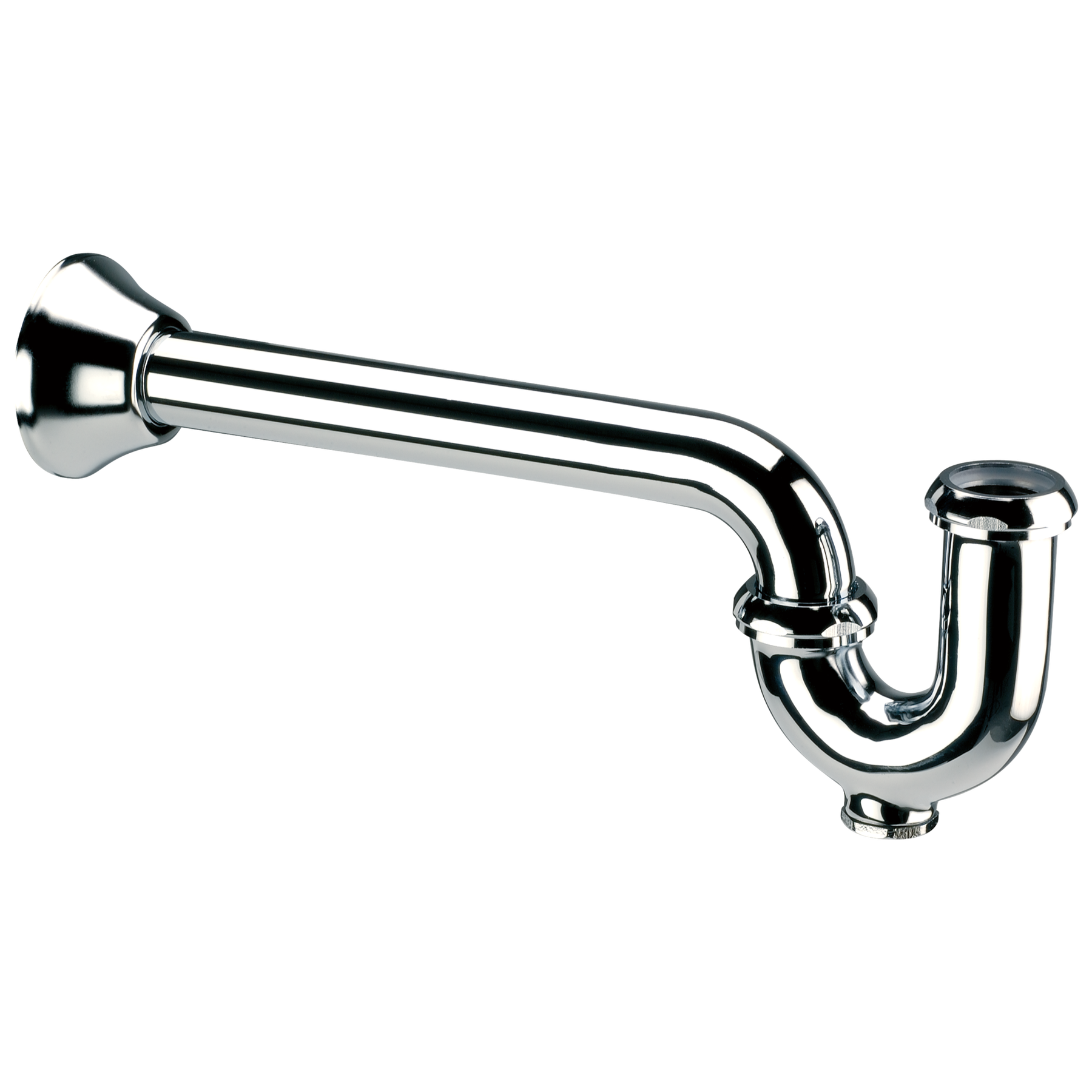 1 1/4 In Cast P Trap with Cleanout in Chrome 33T311 | Delta Faucet