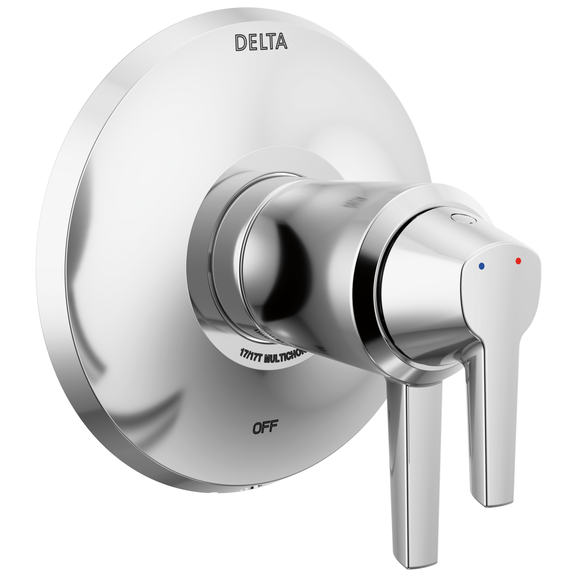 Delta Faucet Galeone 17t Series Valve Only Trim - Lumicoat - Chrome