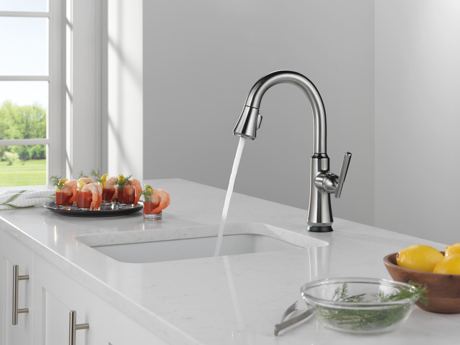 Touch2O® Bar / Prep Faucet with Touchless Technology in Arctic ...