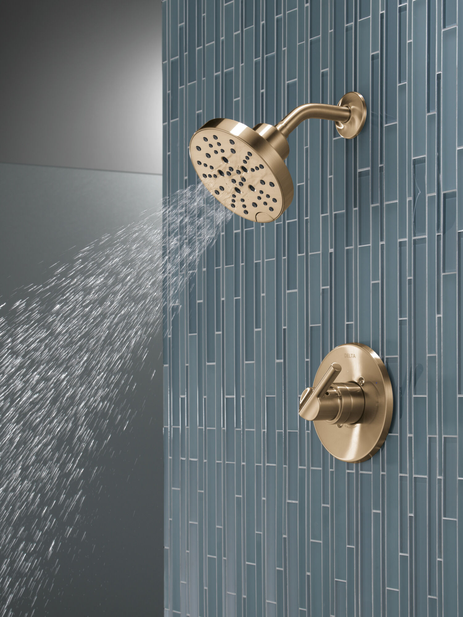 Shower Rough & Trim 14S (Recertified) in Champagne Bronze 142749