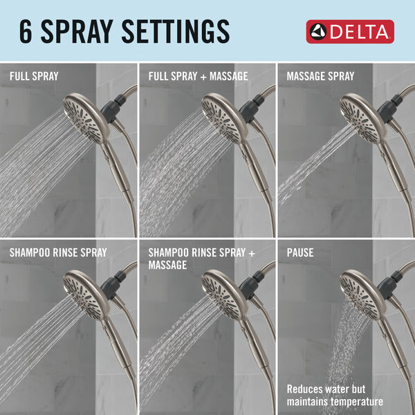 6Setting SureDock Handshower 1.75 GPM in Spotshield Brushed