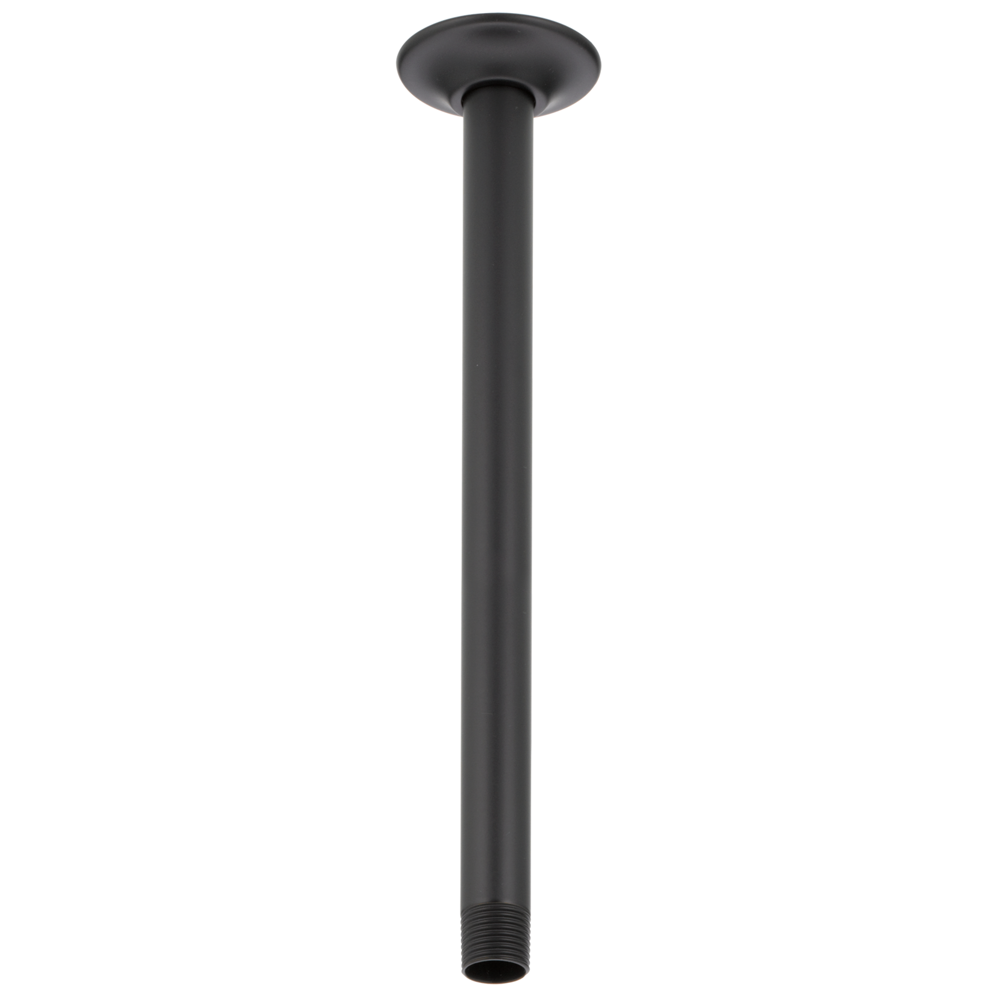 Delta Faucet Universal Showering Components Shower Arm & Flange 14'' Ceiling Mount - Matte Black