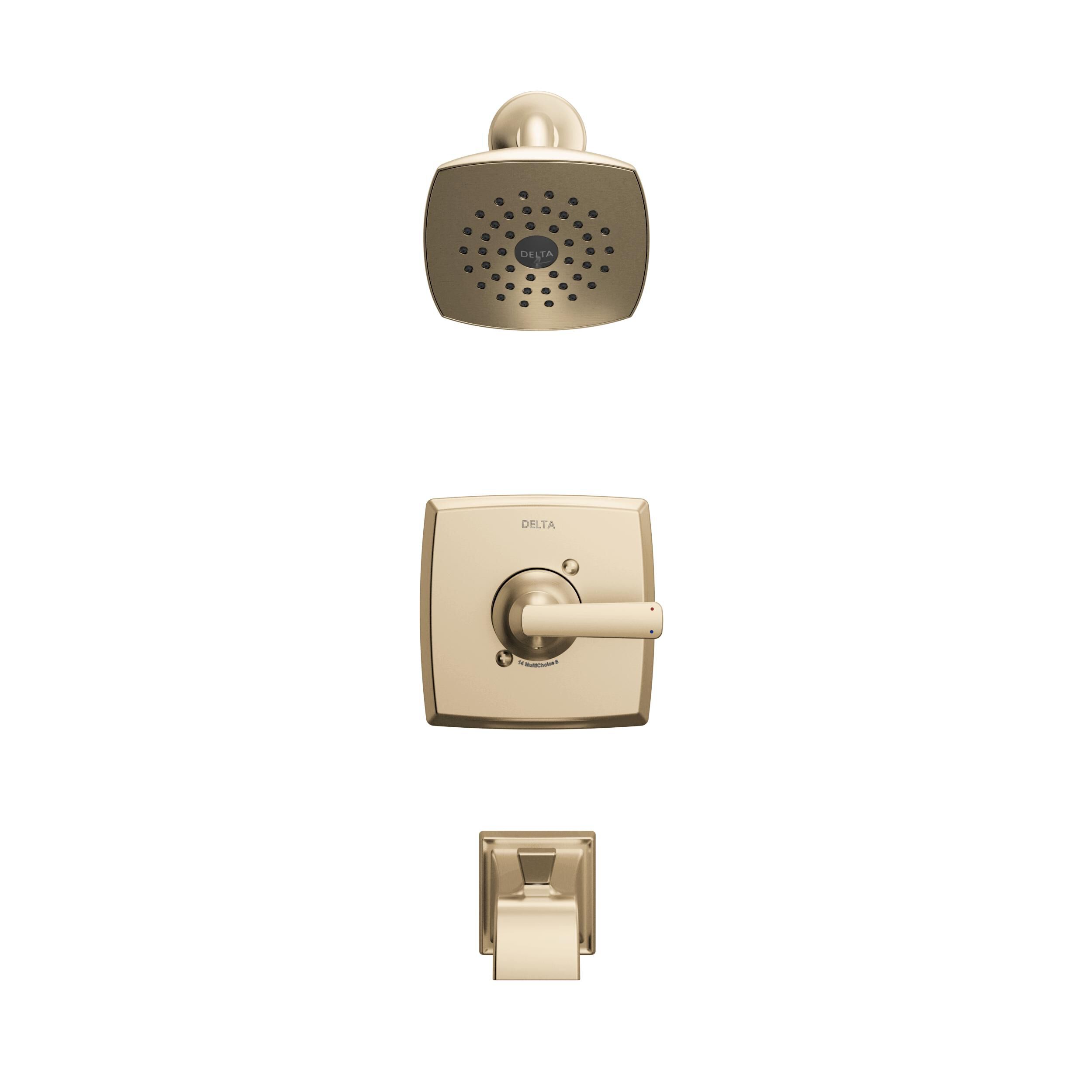 Monitor® 14 Series Tub and Shower Trim in Champagne Bronze T14464