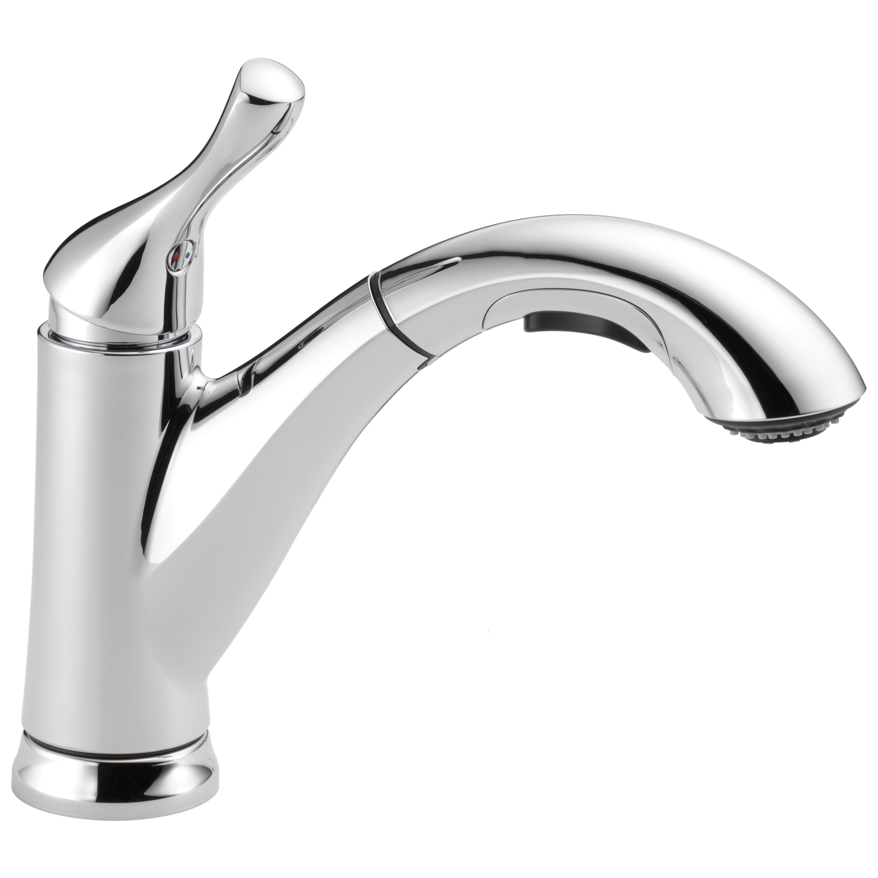 Single Handle Pull-out Kitchen Faucet (Recertified) in Chrome  
