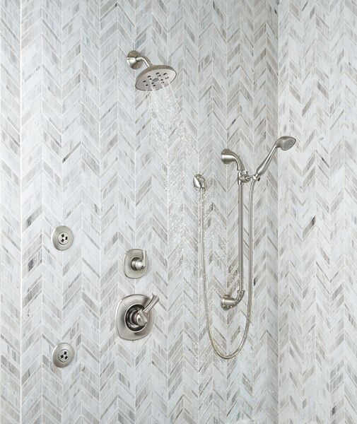 Premium SingleSetting Slide Bar Hand Shower in Stainless 59210SS