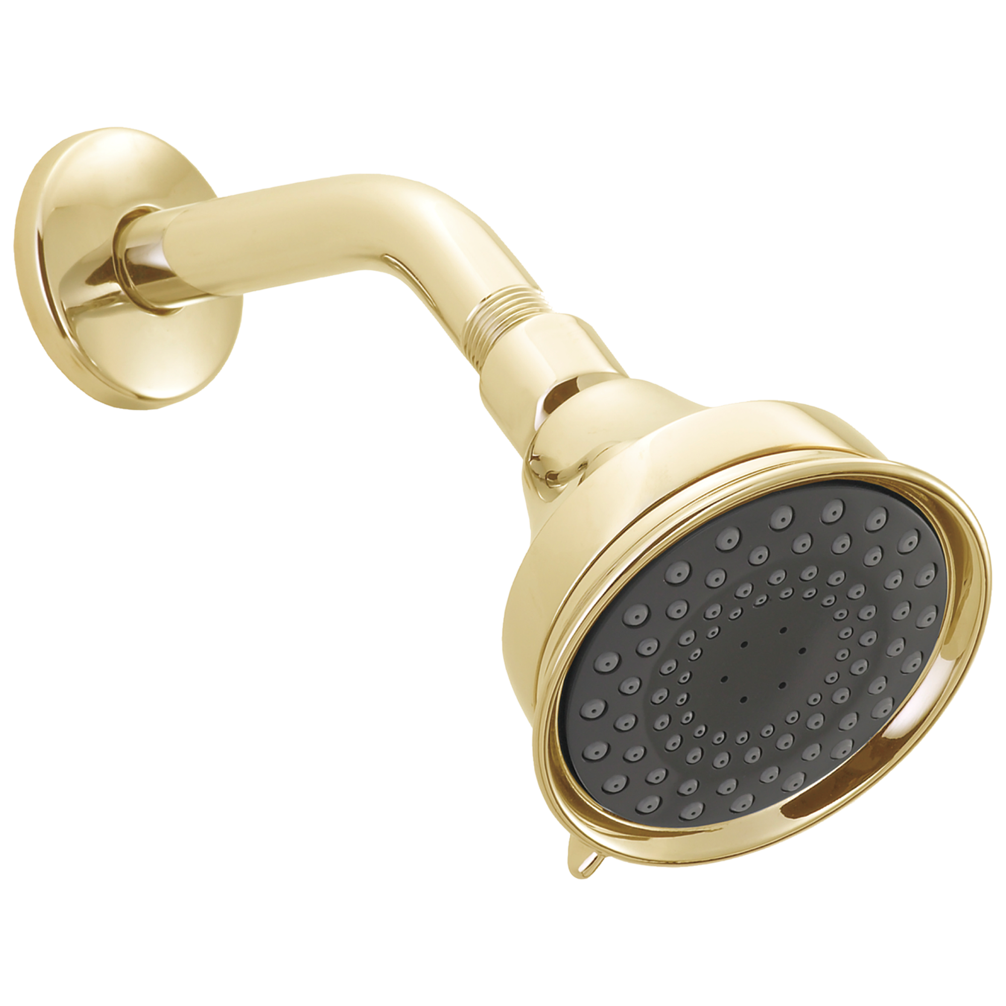 Delta Faucet Duschkopf Mit 3 Sprühfunktionen – Touch-Clean – Polished Brass – Inklusive Lebenslanger Garantie